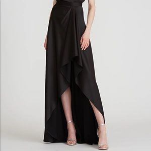 Halston Penelope Satin Skirt